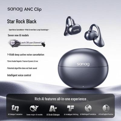 SANAG ANCClip True Wireless Ear-Clip ANC Headphones