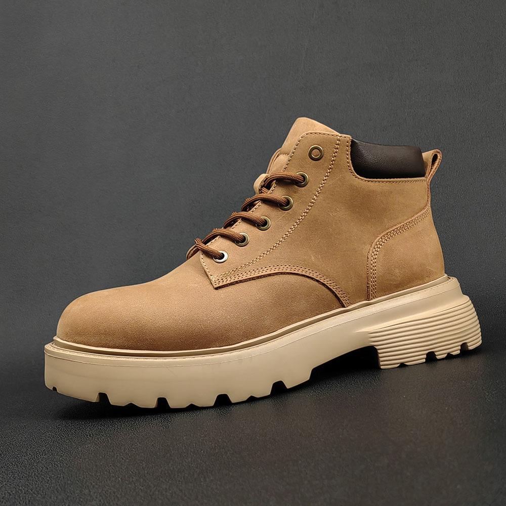 Leather Martin Boots Autumn New Shoes Casual Leather Boots British Outdoor Boots