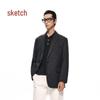 CROQUIS Men's Slim Fit Lapel Blazer 9P2711610