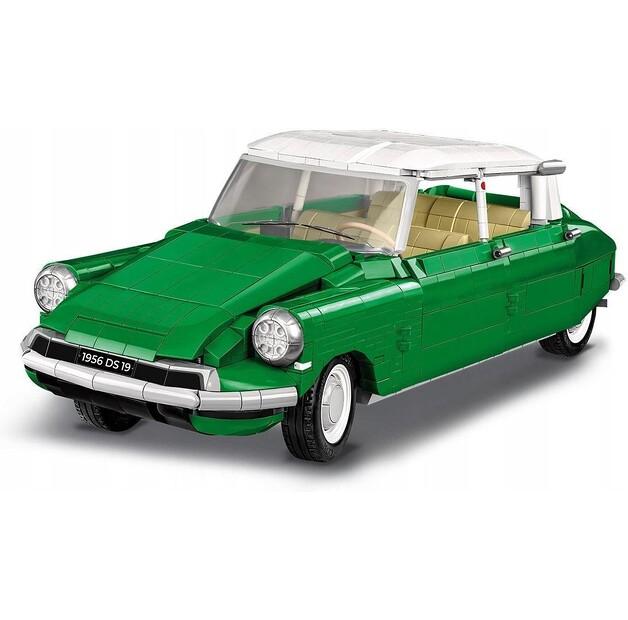 Конструктор пластиковый Cobi Cars Scale 1:12 1956 Citroen DS 19 COBI-24347