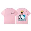 Rapper Cardi B Double Sided Print T Shirt Fashion Aesthetic Short Sleeve Tshirt Unisex Women Clothing Harajuku Hip Hop Tshirts