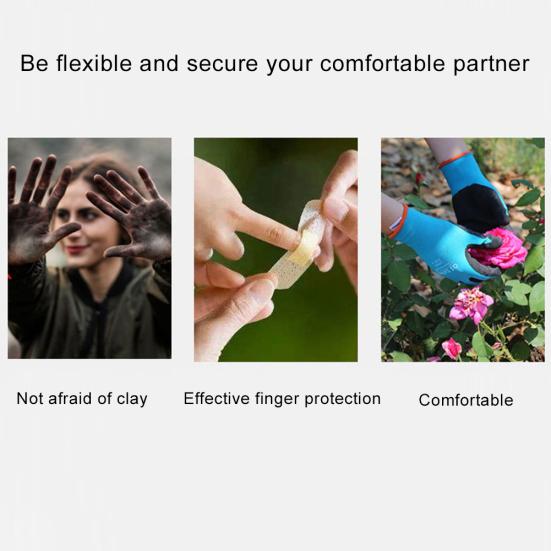 1Pair Anti-slip Waterproof Work Gardening Planting Pruning Protective Gloves