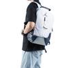 Jordan Polyester With Polyurethane Backpack Regular Unisex White & Obsidian Color Jordan HA4470-100