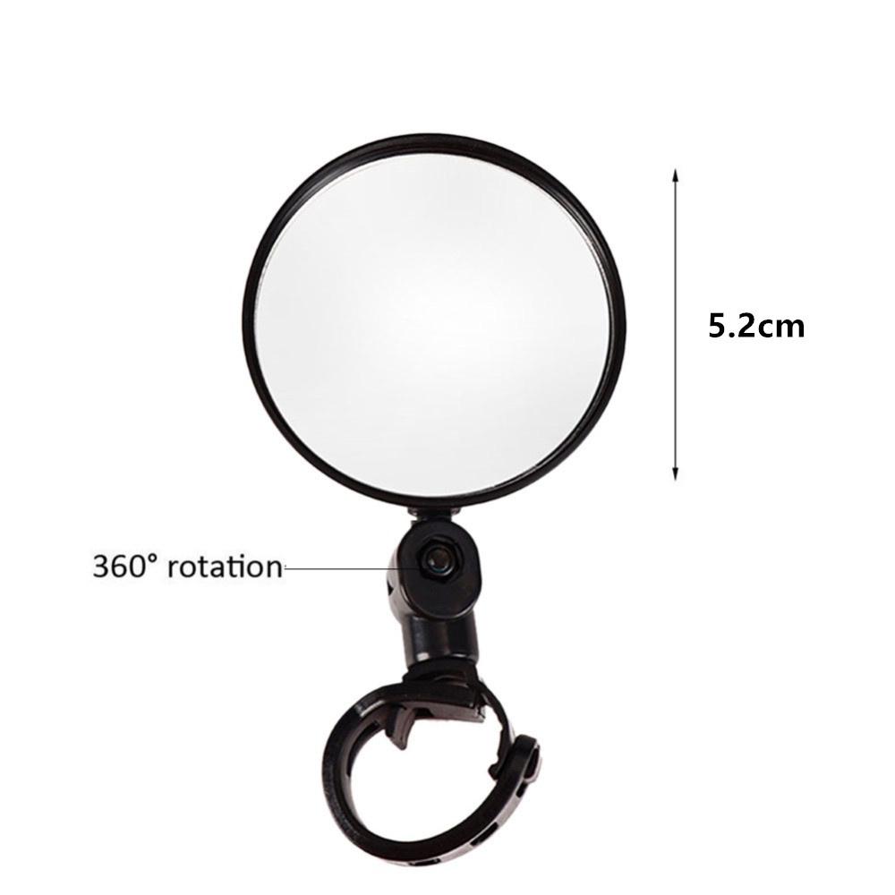 Bicycle Mirror Handlebar Rearview Mirror for Bicycle Motorcycle 360 Rotation