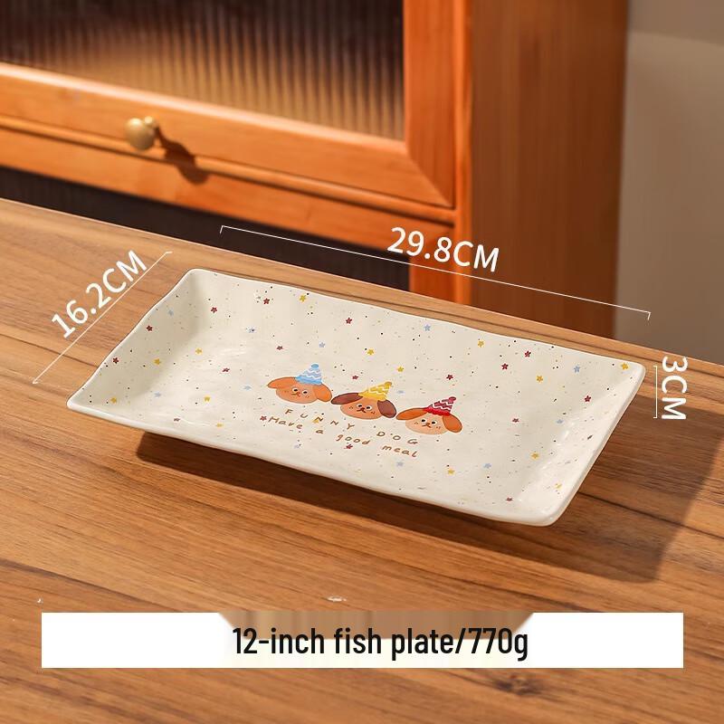 ZISIZ Очаровательные керамические сервировочные тарелки