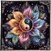 Flower Disk Pattern Astrology Tablecloth Tarots Divinations Tablecloth Altars Cloth Divinations Board Game Accessory