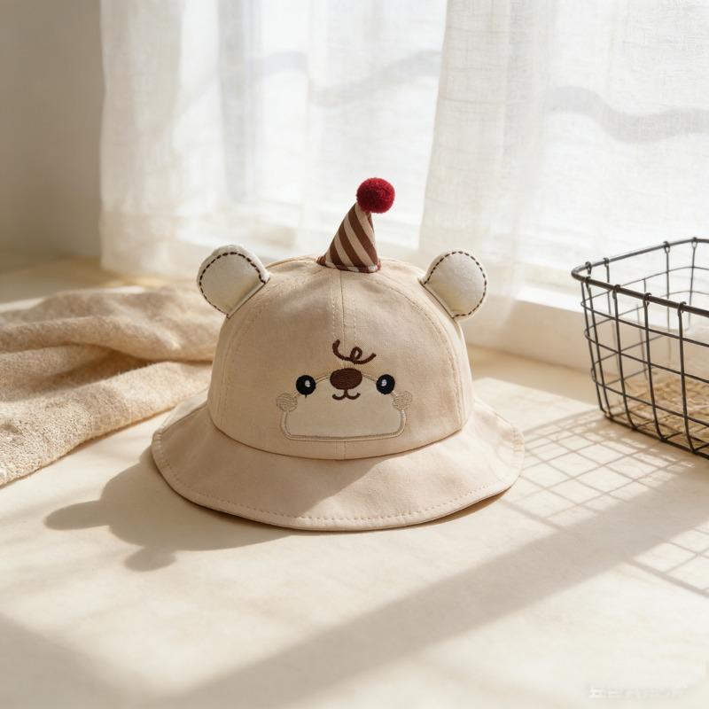 Baby Sun Hat 50cm 1-3 Years Toddler Cap Visor for Girls Boys Spring Summer Beach Adjustable Newborn Cute Children Hats Kids Caps