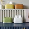Tissue Box Wall Mounted Tissue Case for Living Room Kitchen Bedroom Office