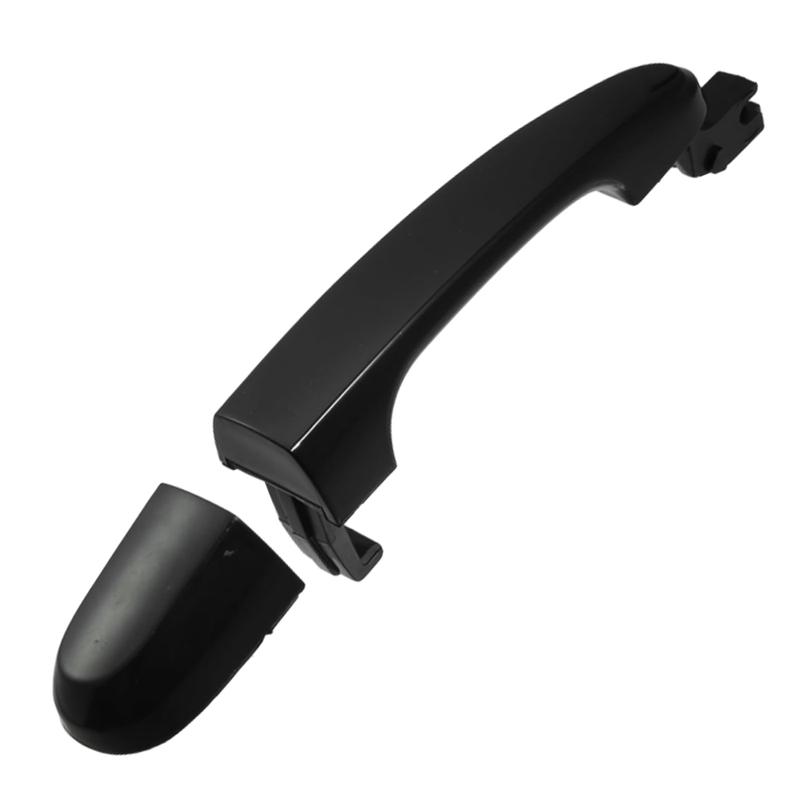Front Left/Right Side Car Outside Door Handle with Keyhole Black for Kia Sportage 2005 2006 2007-2010 82651-1F010 82661-1F010