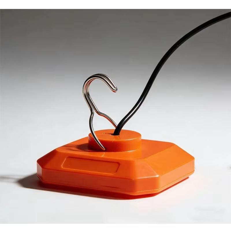 Portable Slim Solar Power Generator with USB Charging LED Flood Lights for Hiking Fishing Patio Lighting