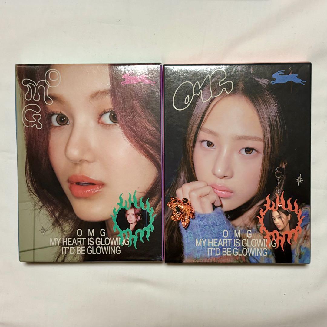 

[Б/У] newjeans OMG ДАНИЭЛЬ Danielle & МИНДЖИ Minji без пропусков