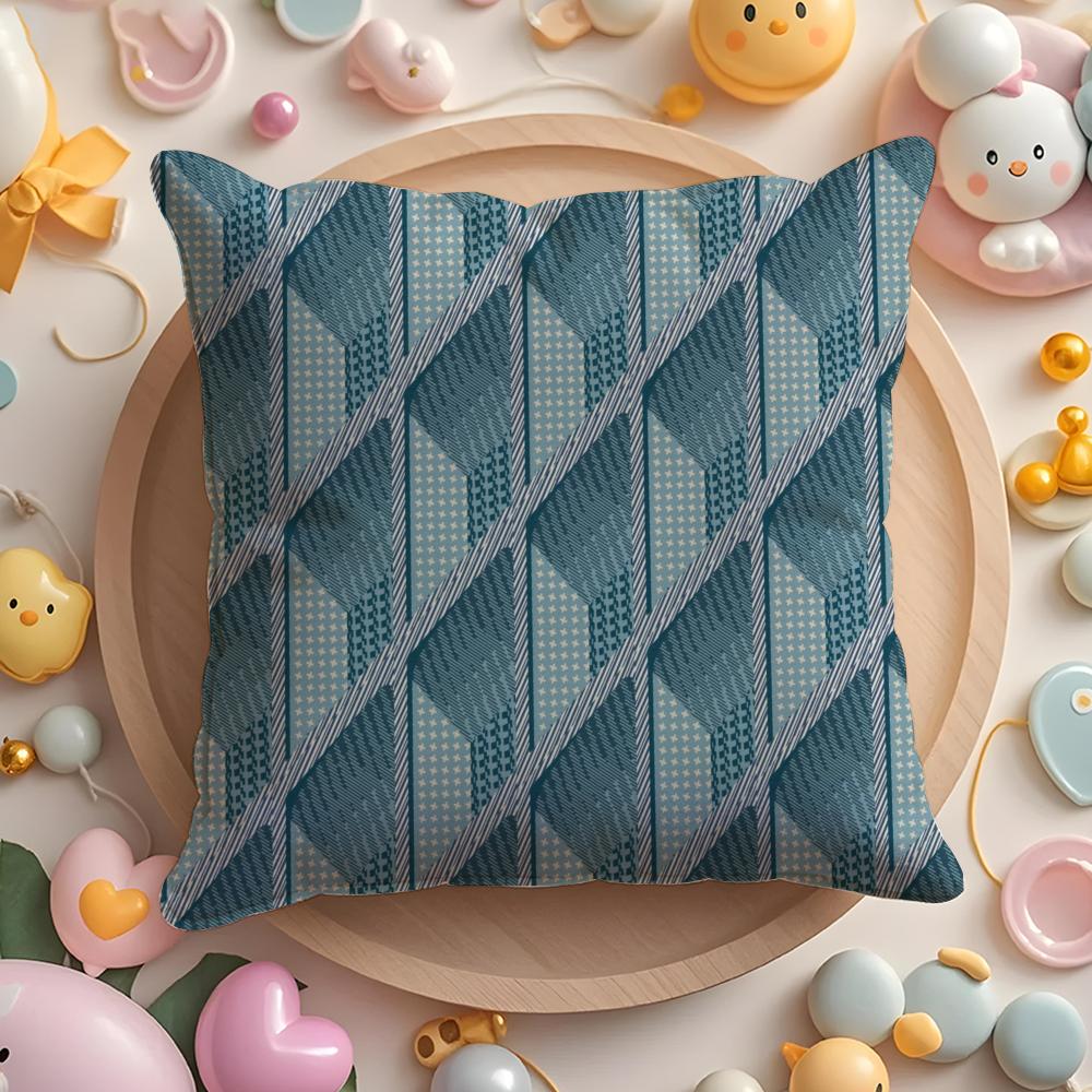 

Fashion and luxury Pillow Case Soft Plush Fabric DoubleSided Printed Cushion Cover Warm Winter Sofa Pillow Case 30x30cm