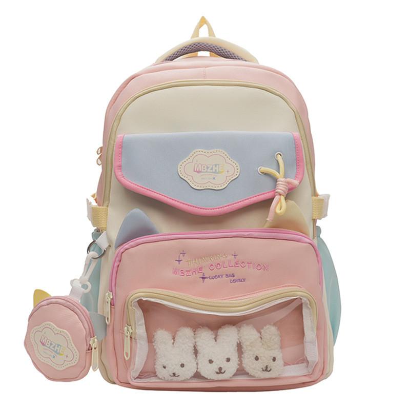 Backpack Rabbit Outdoor Large Capacity Leisure Cute Travel Bag Student Schoolbag