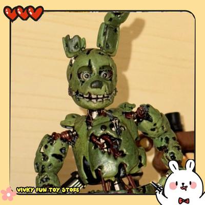 3D Printed Five Nights At Freddy's 3 Springtrap T13 Action Figure Multi-Jointed Movable Collecting Figurines Birthday Gift