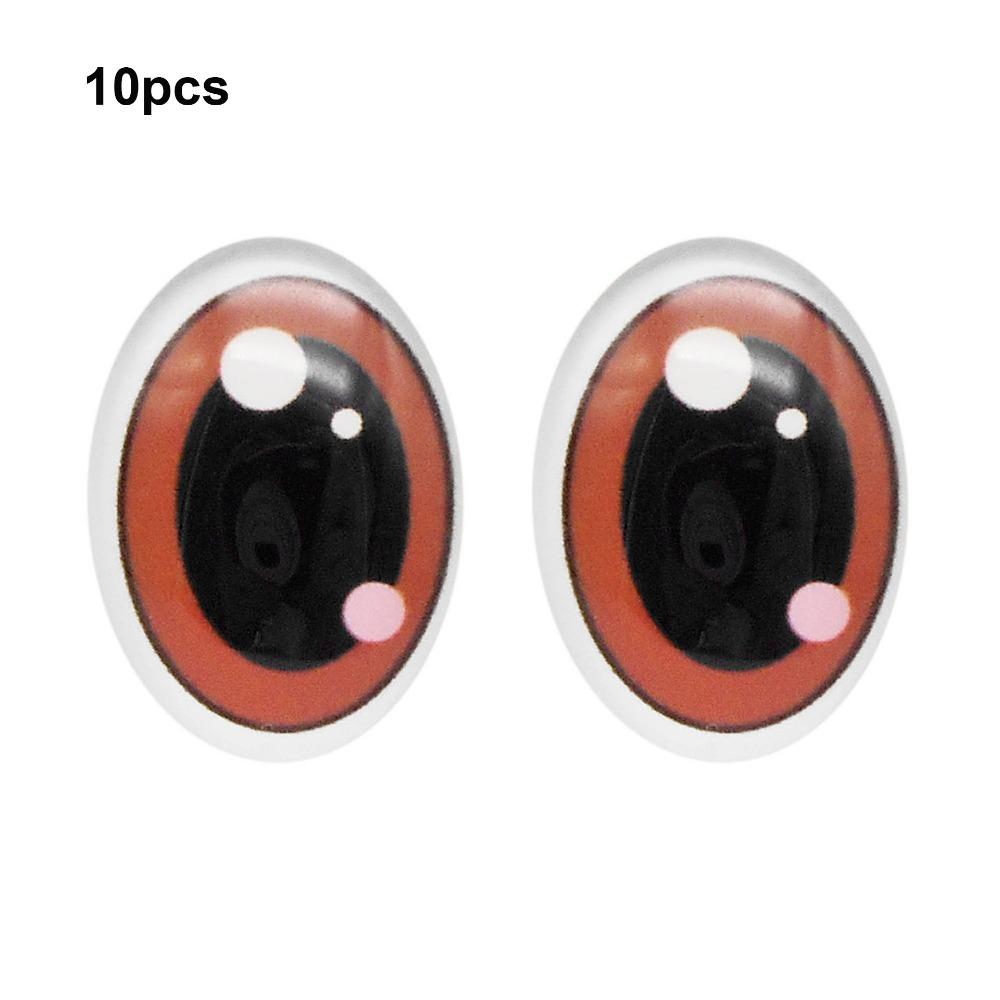 50pcs Crystal Doll Eyes Accessories Multistyles Simulation Glass Eye Patches