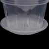 1Pc Orchid Pots With Plastic Tray Nursery Planter Planting Clear Holes Hydroponic Cup Container Plants Gardening Supplies