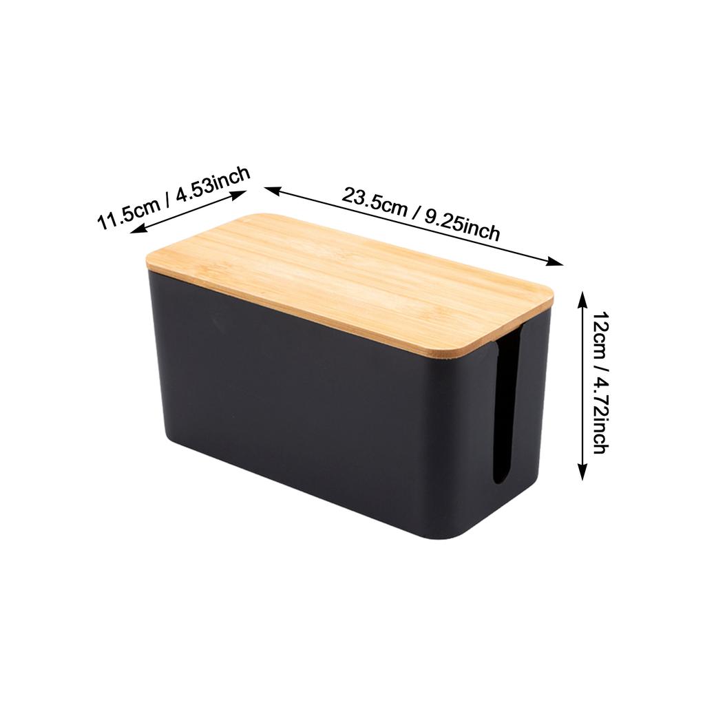 Cable Storage Box Power Board Wire Organizer Socket Strip Wire Case Computer Socket Organizer Home Cord Safety Storage Box