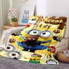 Minions Friends Adventure Blanket Soft Throw Blanket For Home Bedroom Bed Sofa Travel Office Solid Christmas Blanket