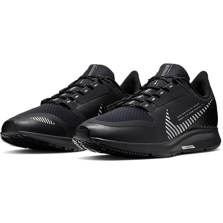 New Nike Air Zoom Pegasus 36 Shield Black AQ8005-001
