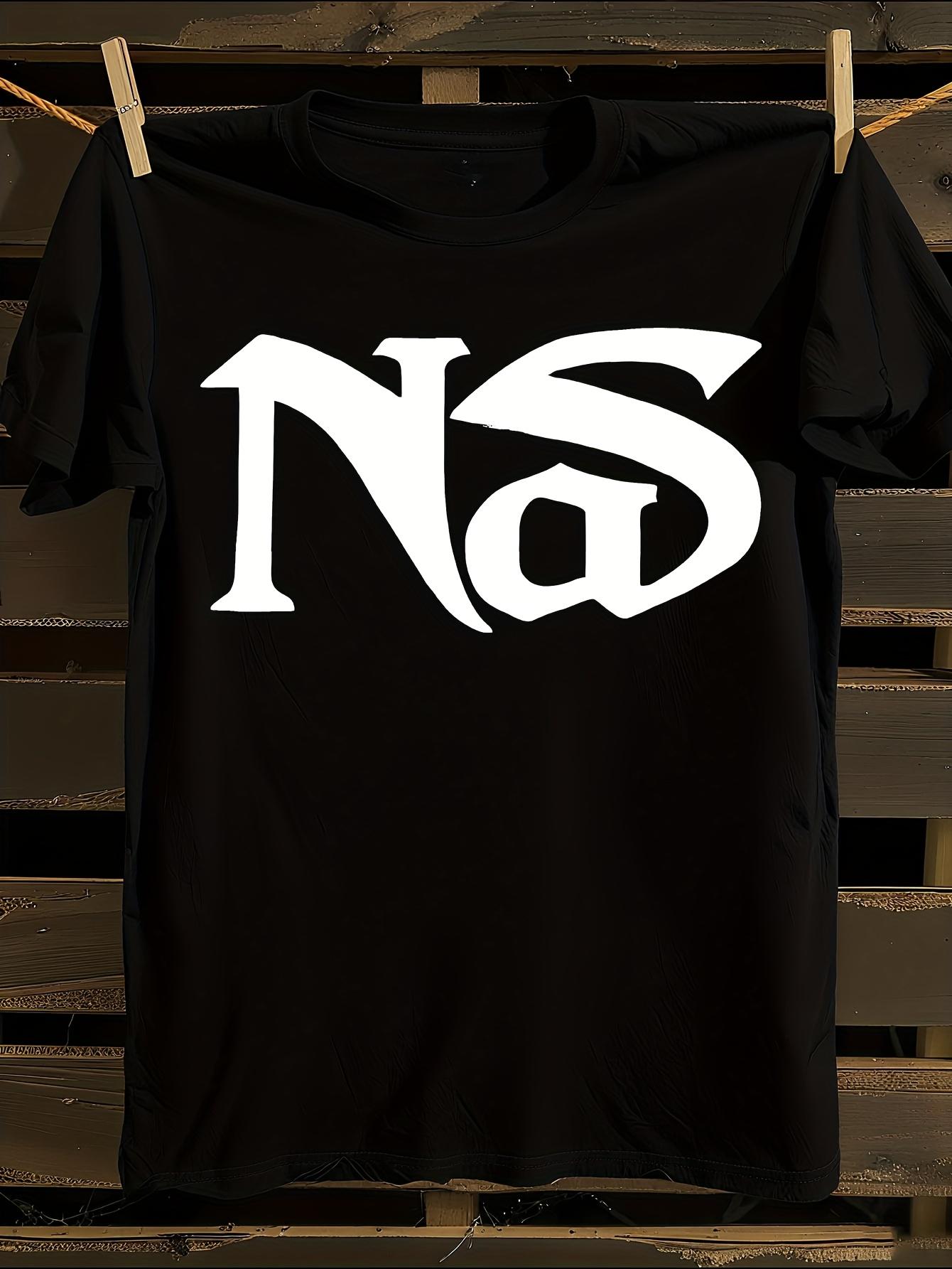 s Nas Logo Hip Hop Tshirt XXXL