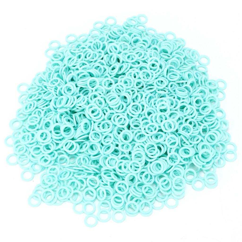 2000pcs Stitch Markers Colorful Plastic Round Locking Stitch Counters for Crocheting Sewing Knitting Craft