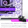 NZXT H9 Elite Middle Tower PC-Gehäuse aus gehärtetem Glas, Modell Weiß, CS8577, Weiß, 2-lagig, CM-H91EW-01