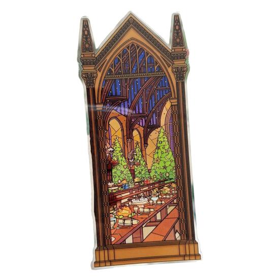 

Винтажная акриловая закладка для книг Fantasy Multicolor Book Marker Glass Color Window Design Collectible Bookmark Gift for Book Lovers A