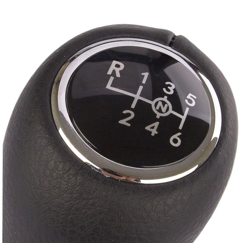 Gear Shift Knob Manual Shifter Lever 6 Speed PU Leather fit for Benz A B C E CLK Class W169 W245 W211 S211 W203 C209 A209 CL203