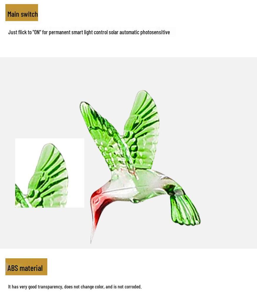 Solar Cat Paw Gradient Wind Chime: Colorful Outdoor Hummingbird Butterfly Light for Christmas and Garden Décor
