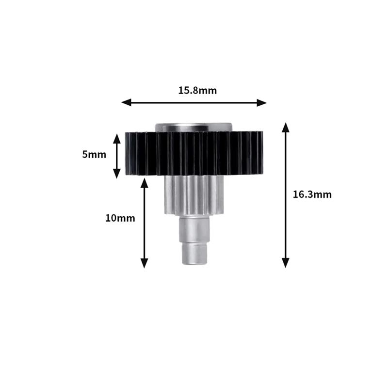 Extruder Transmission Reduction Gear for Creality K1 K1C K1 Max High Quality Drive Gear for K1 Sseries 3D Printer Parts