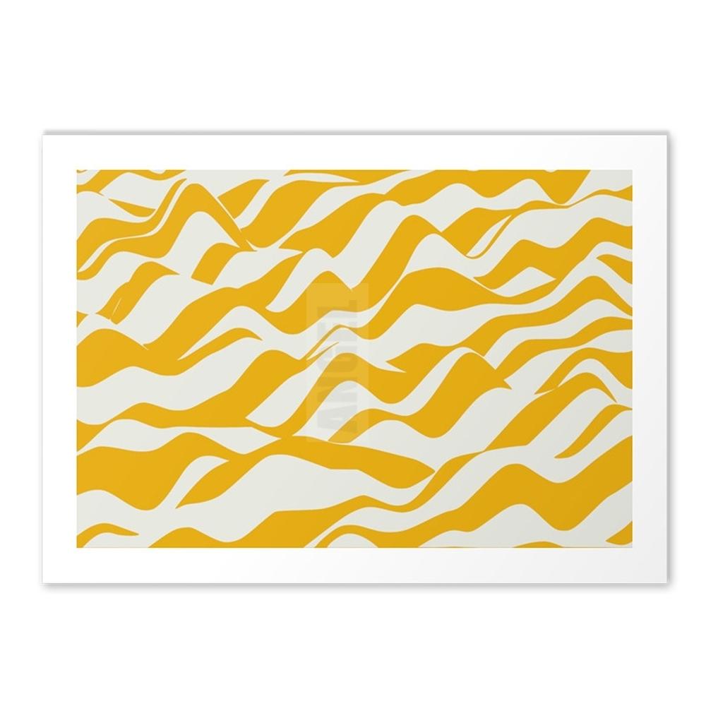 

Обнаженная в желтом Арт Принт Растение Волна Холст Плакат Абстрактная Картина Настенная Художественная Печать Скандинавские Современные Картины Декор Гостиной 21x30cm No Framed