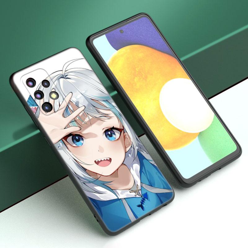 

Чехол для телефона Gawr Gura с аниме для Samsung A13 A22 A24 A32 A23 A25 A34 A35 A52S A53 A54 A55 A73 5G A12 A14 A15 A31 A33 A50 A51 A72 Samsung A15