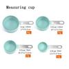 4pcs Measuring Spoons+Measuring Cup Measuring Tools Baking Accessories Stainless Steel Handle