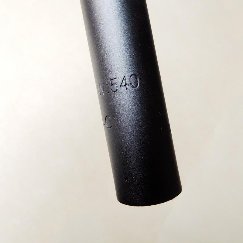 Swallow Shaped Mtb Mountain Fold Bike Matte Black Bicycle Handlebar 25.4*620Mm