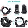 Bicycle Bell for AirTag Aluminium Alloy Mountain Bike Bell Anti-Theft Bike Handlebar Bell for Road Bike Ebike MTB