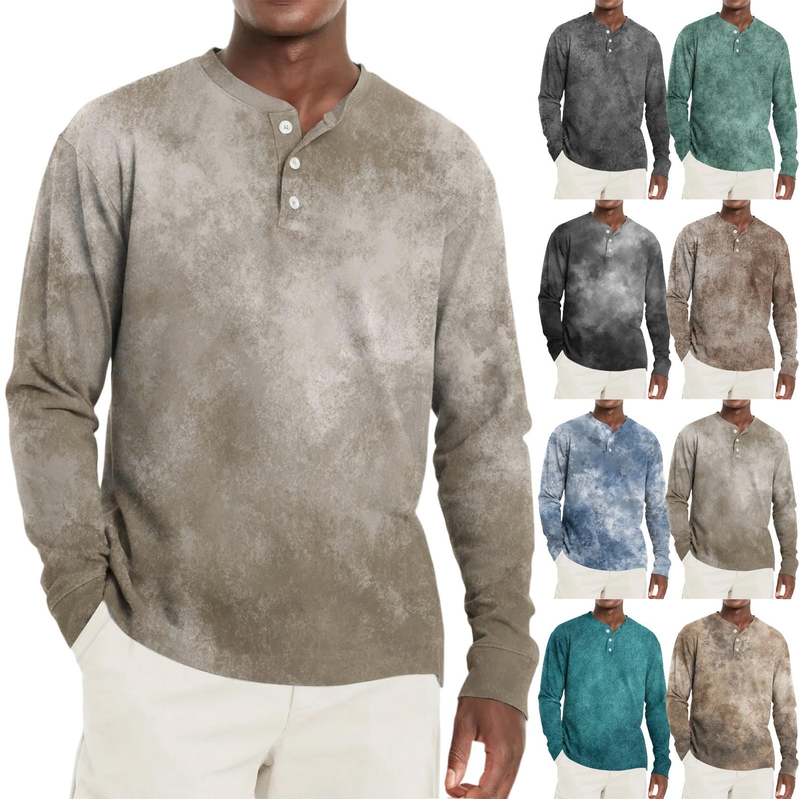 Мужская свободная повседневная толстовка с длинными рукавами, лацканами и застежкой-молнией L синий