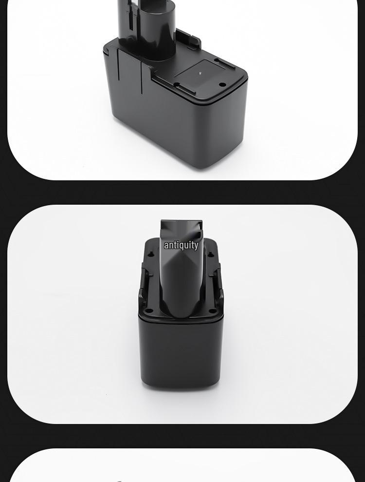 Compatible Nickel Battery for Bosch Cordless Drill/Driver PSR7.2VES, 9.6V, 12V BAT001.