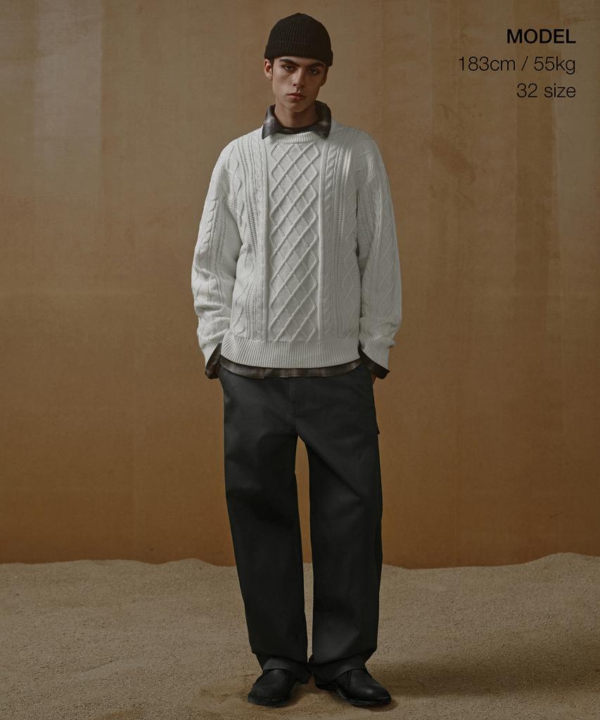 Musinsa Standard Heavyweight Cp Wide Carpenter Pants [Grey]