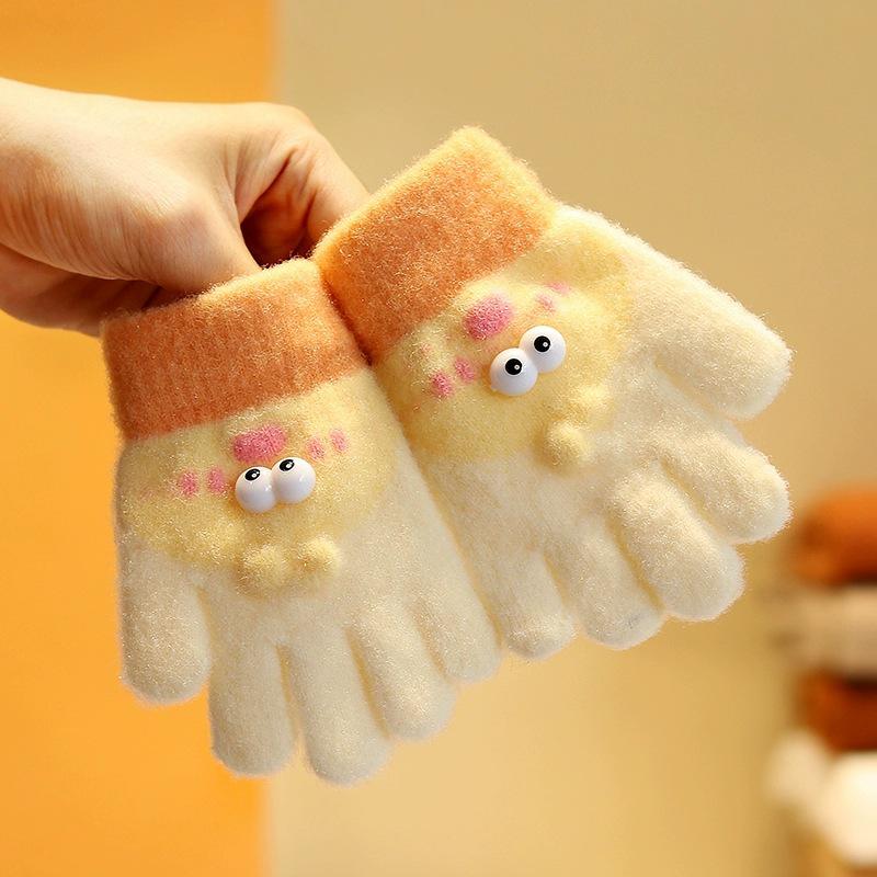 

Newcomer Discount: Boys Autumn/Winter Warm Fingerless Gloves for Play