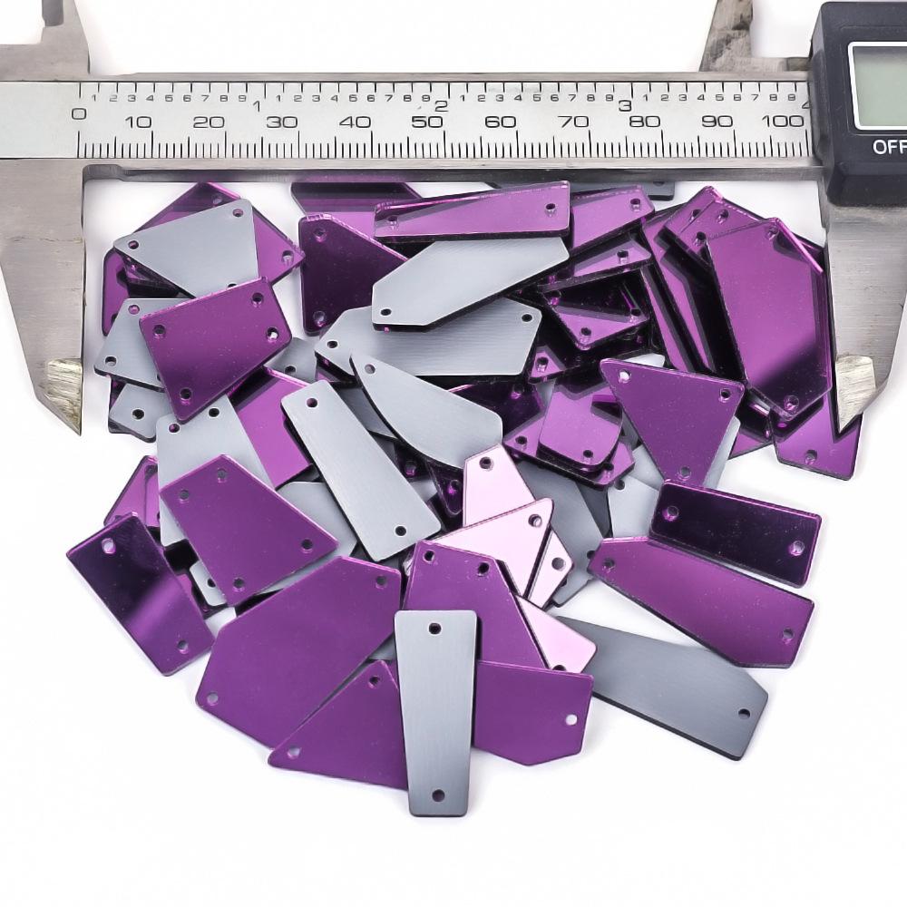 

Вэй Чэнь смешанная форма акриловое зеркало ручная дрель шов аксессуары для одежды своими руками зеркало пластиковая дрель специальная форма нашивка 20 mixed-shape hand-sewn drills