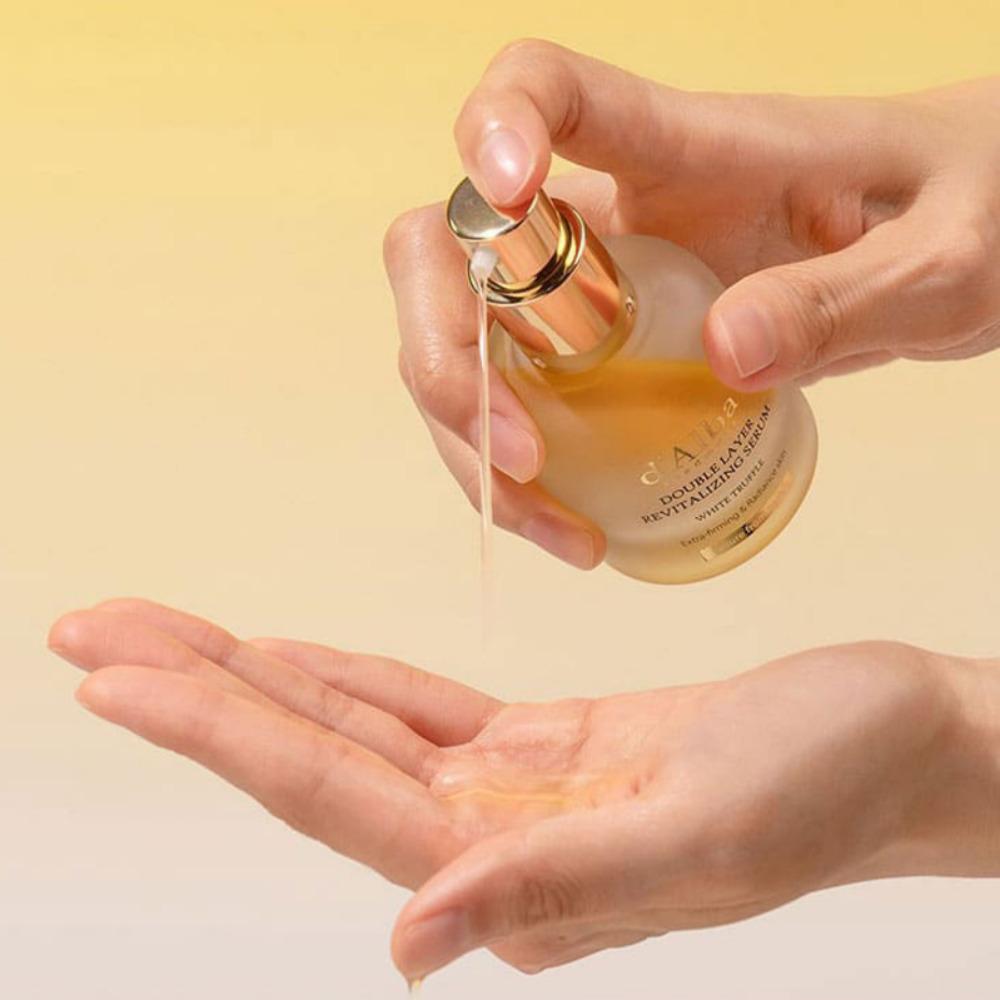 d'Alba White Truffle Double Layer Revitalizing Serum, 30 ml
