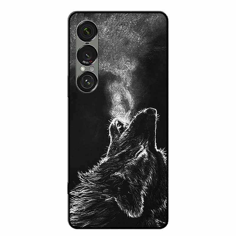 For Sony Xperia 1 VII / 1 VI / 1 V Cases Fashion Protective Silicone Back Cover For Xperia 1 VII Back Phone Capa Xperia 1V Funda