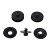 10Sets  Black Car Floor Mat Clips Carpet Retainer Fixing Holders Grips