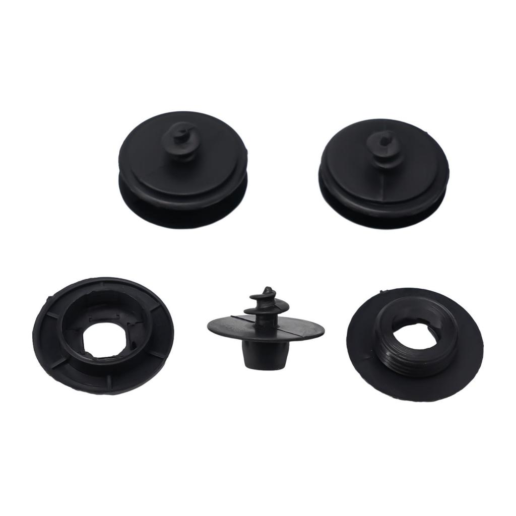 10Sets  Black Car Floor Mat Clips Carpet Retainer Fixing Holders Grips