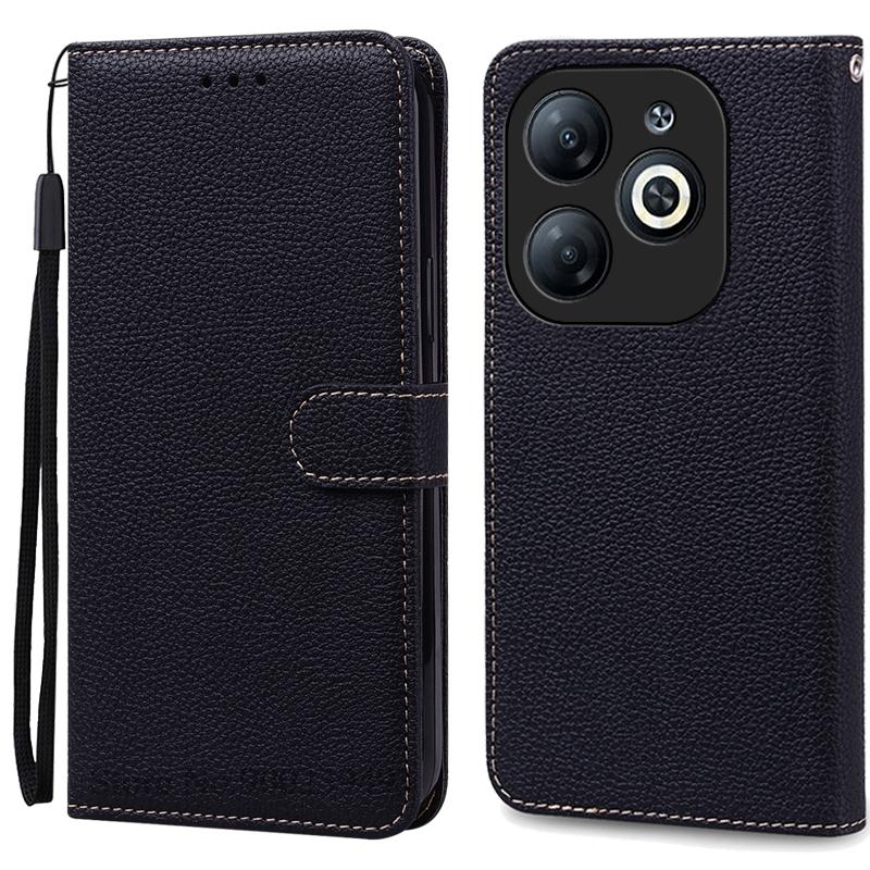 For Infinix Smart 8 / Smart 8 Pro Case Wallet Leather Flip Cover For Infinix Smart 8 Case 8 Plus X6525 X6525D X6525B Phone Cover