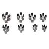 Leather Cutting Dies 8pcs, High Carbon Steel Cactus Shaped Punching Tool Metal Leather Craft DIY Cutting Mold for Leather Crafts and Other Art