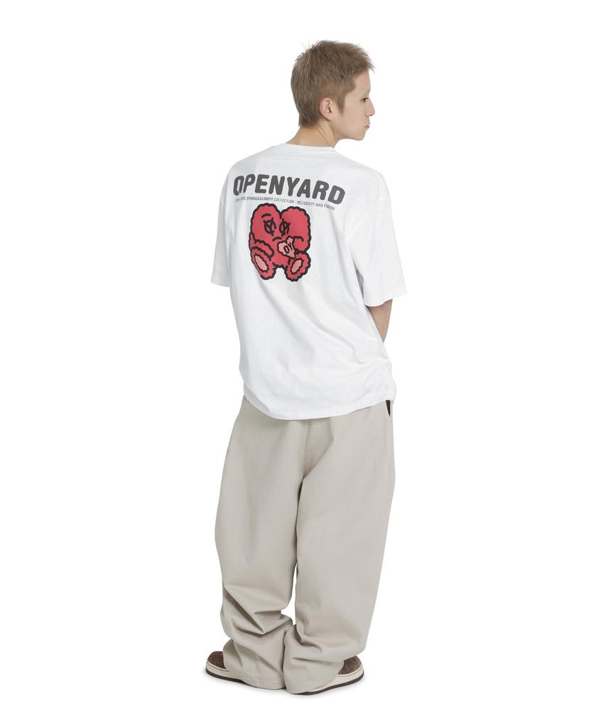 Opeunyadeu(Owai) Boucle Heart Tee - White