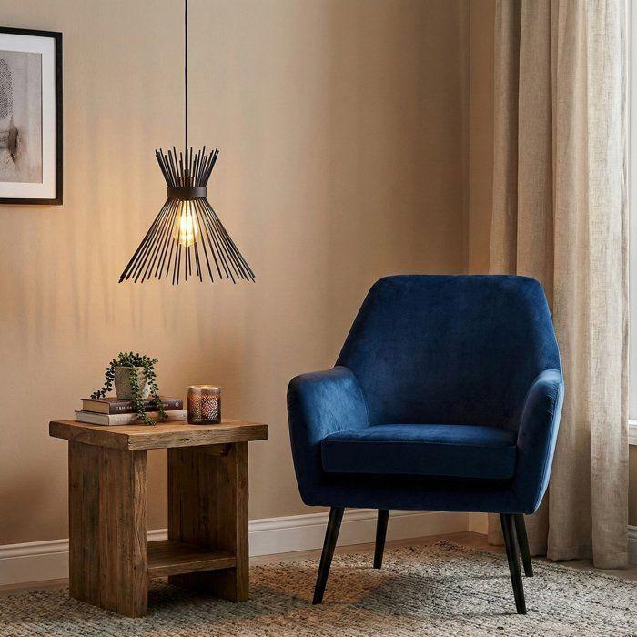 Suspension lustre - D BY M.RED - Black - Fer noir - Style moderne - Design raffiné