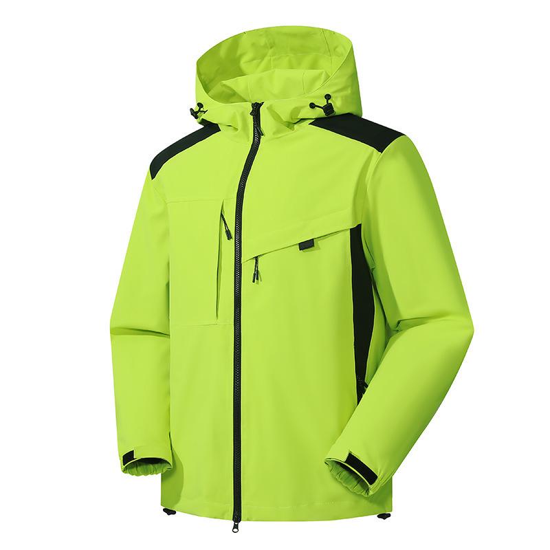 

Unisex 3325 Waterproof Windproof Softshell Jacket – Breathable Outdoor Mountaineering Windbreaker for Men and Women 4XL