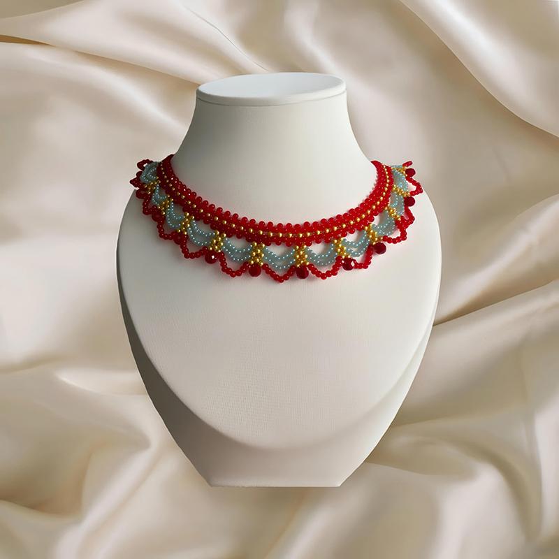 New Multi-layer Lace Tassel Necklace For Women 2026 New Unique Design Collarbone Chain Gift